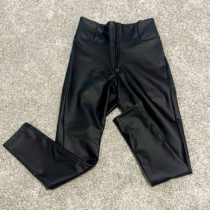 Women's Black High-Waisted Pants